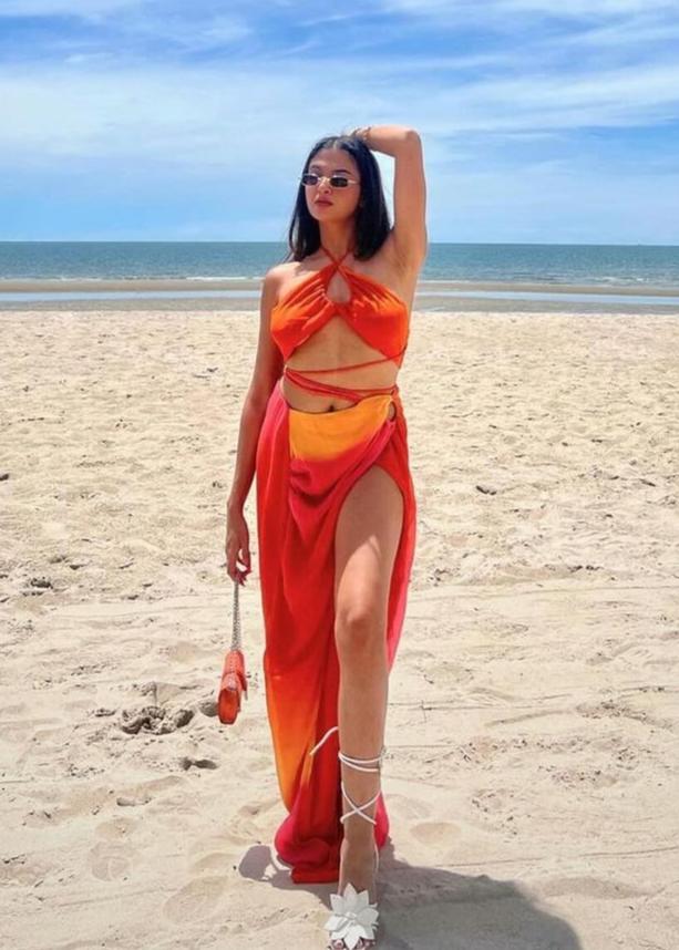Calista Sunset Ombre Resort Coord Set
