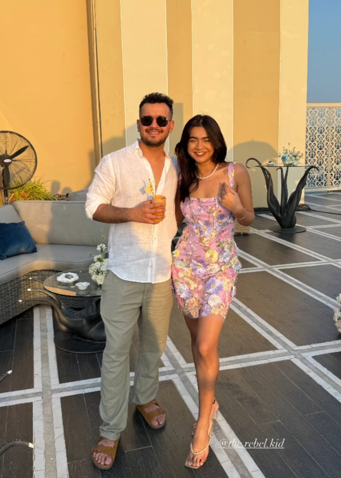 A beautiful Flor Lavender 3-D Flower Embroidered Corset Dress adorned with delicate floral details, ideal for an elegant and feminine appearance.