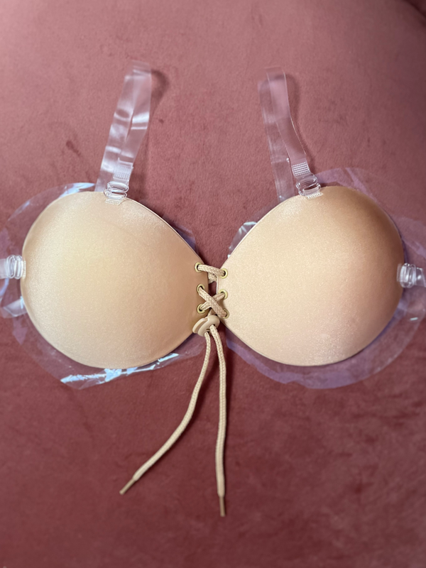 Buy Our Kim Nude Adjustable Stick-On Bra with Straps