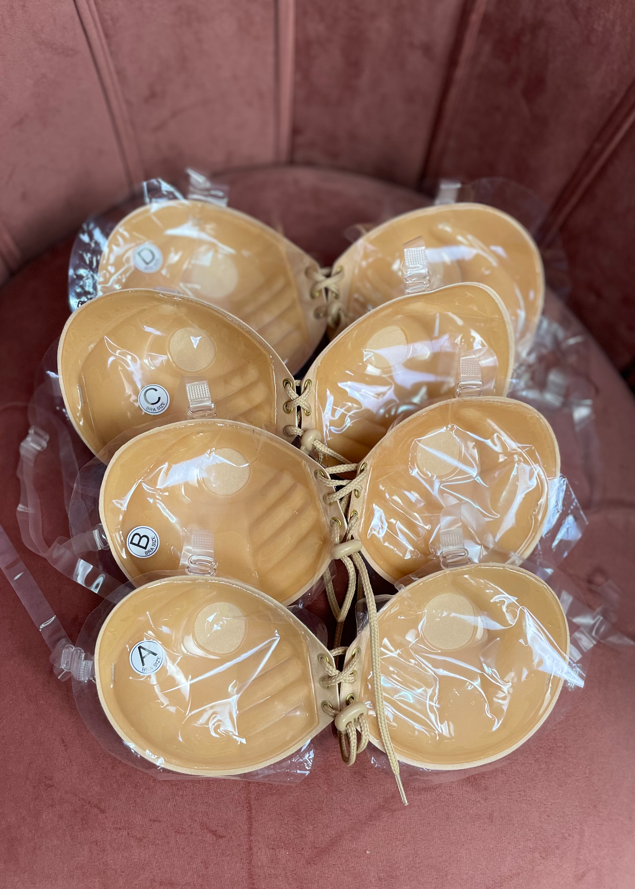 Buy Our Kim Nude Adjustable Stick-On Bra with Straps