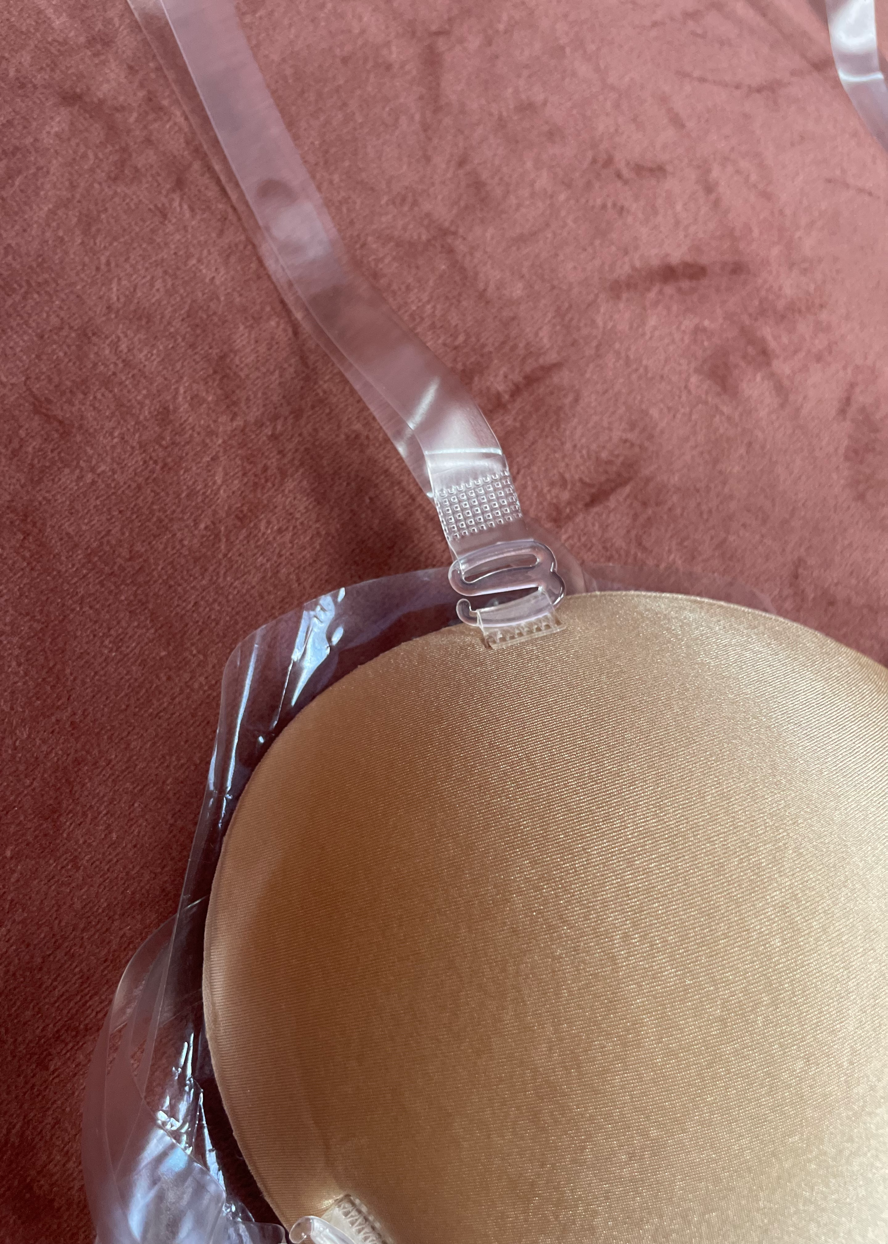 Buy Our Kim Nude Adjustable Stick-On Bra with Straps