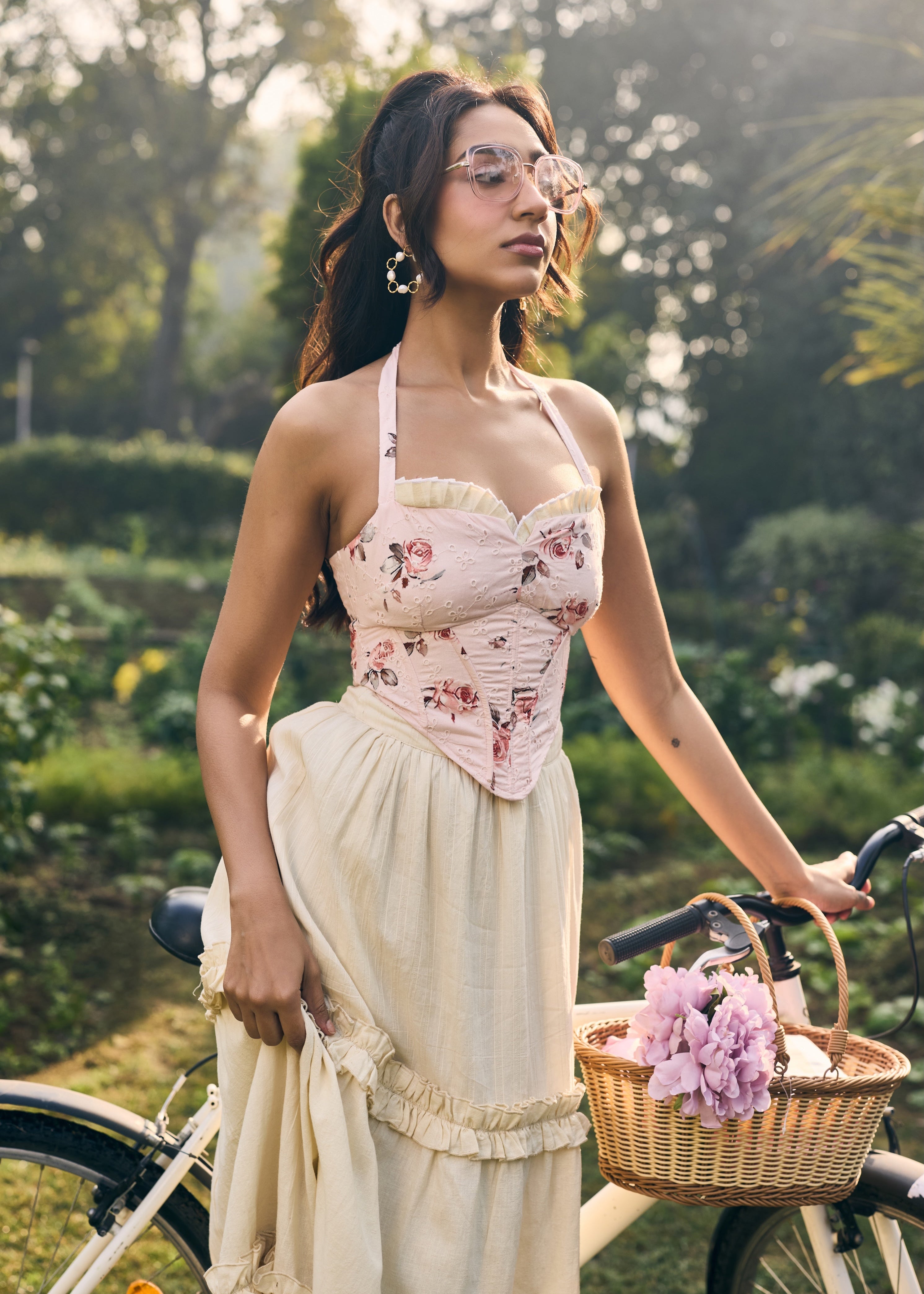 Hayden Off-White Maxi Skirt