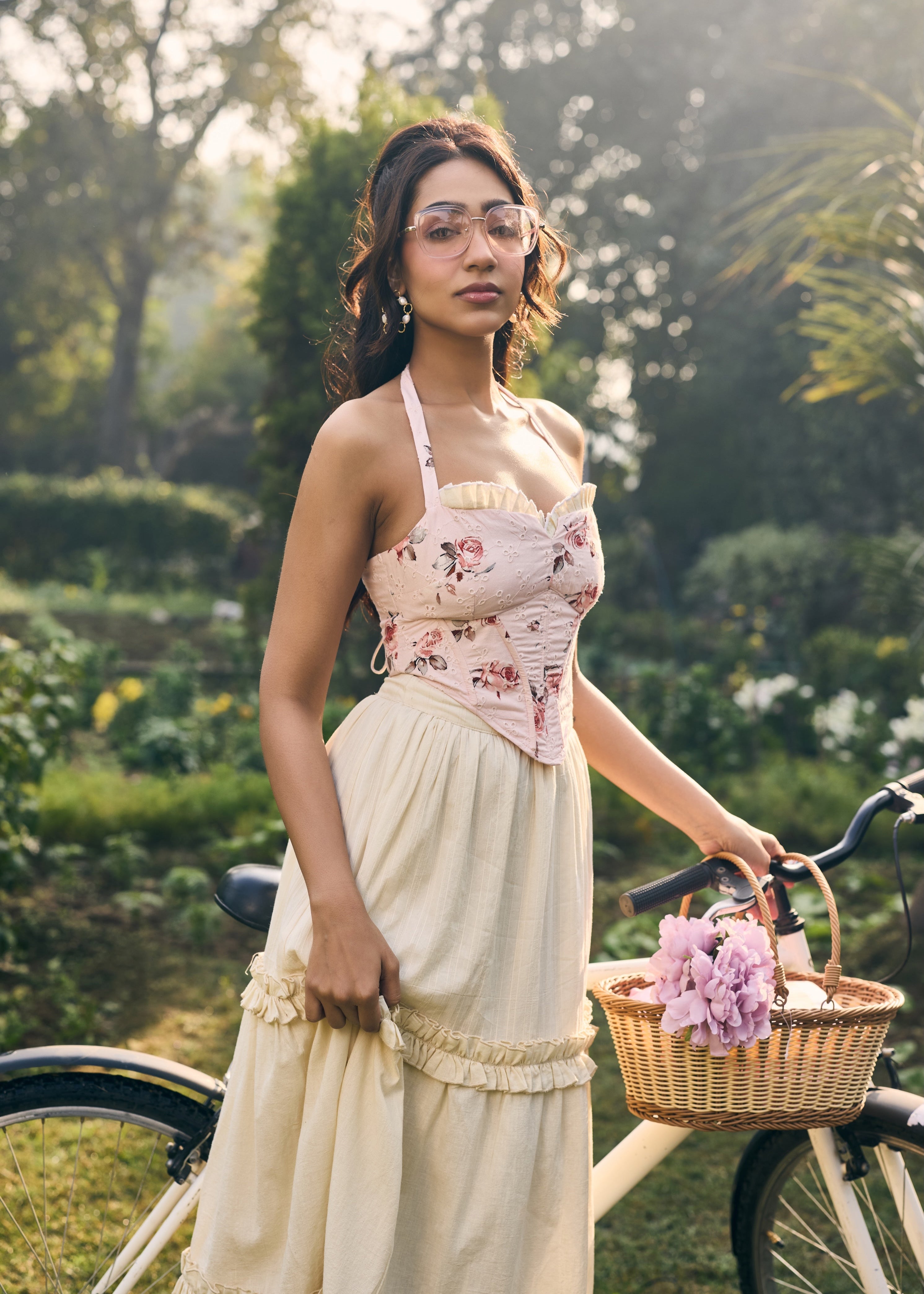 Hayden Off-White Maxi Skirt