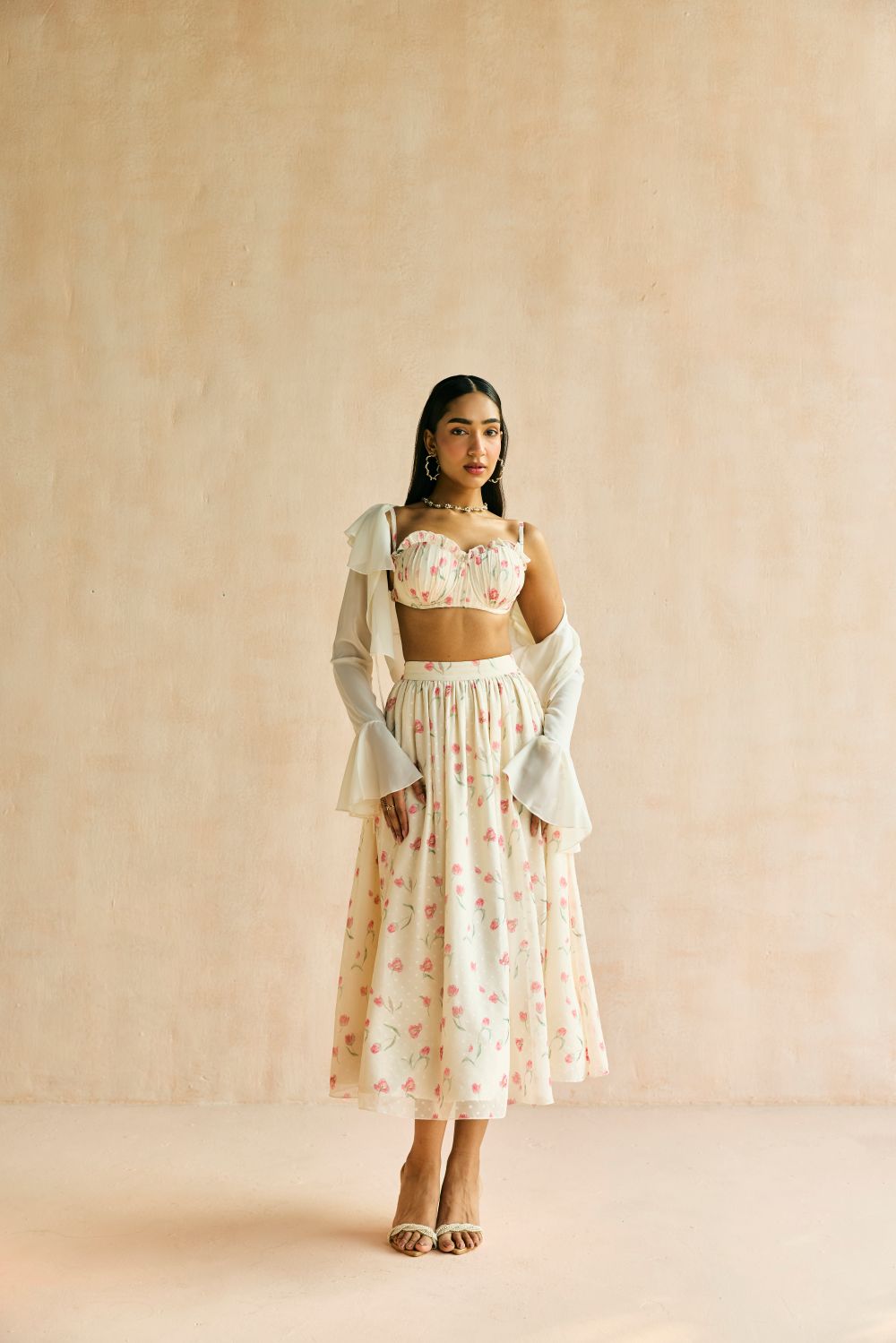 Celeste Sheer Bolero Jacket