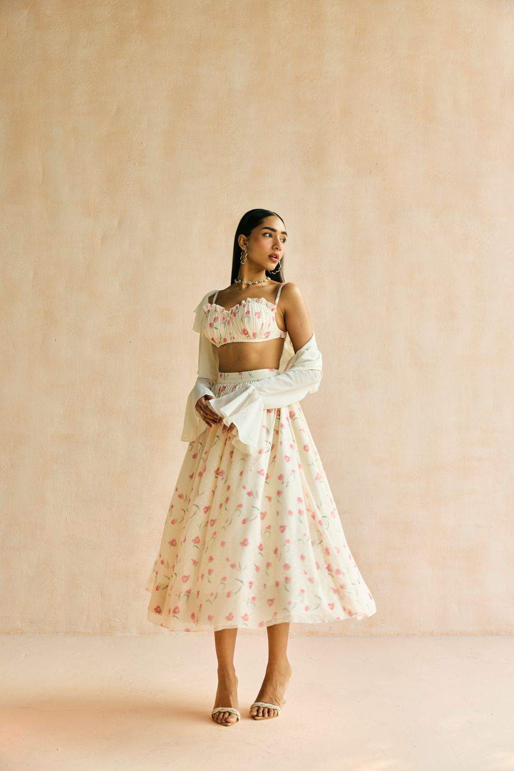 Celeste Sheer Bolero Jacket