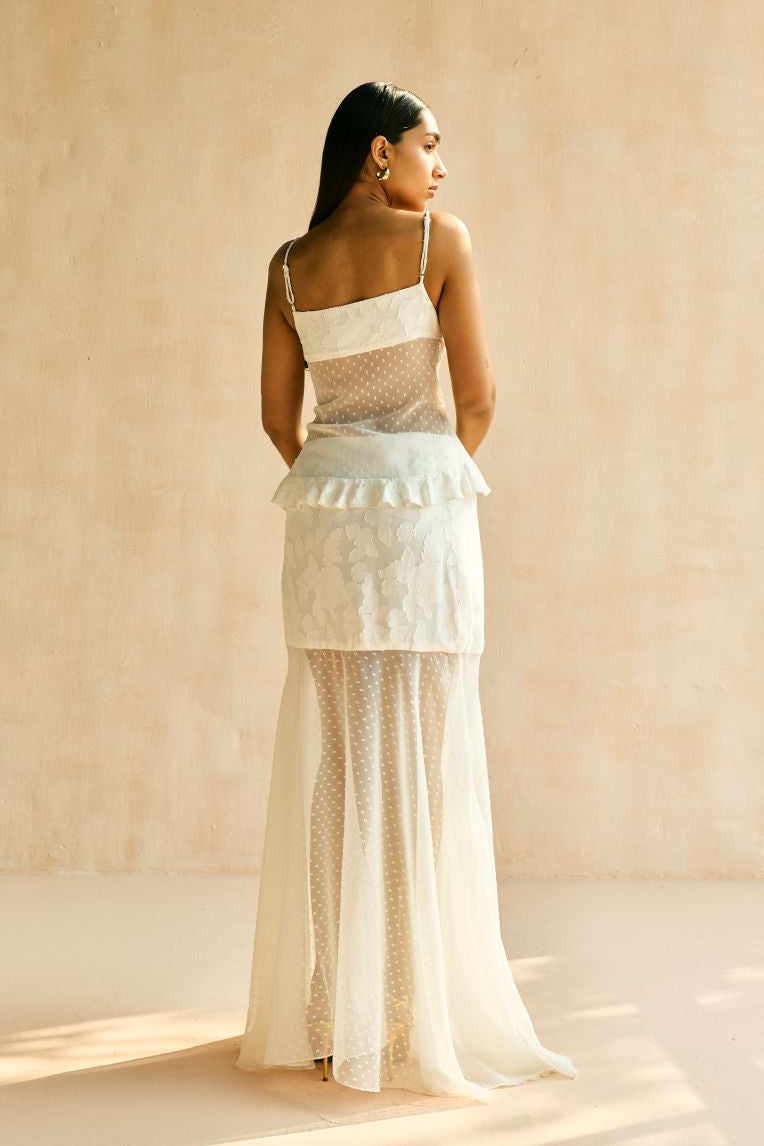 Lunara Sheer Textured Top