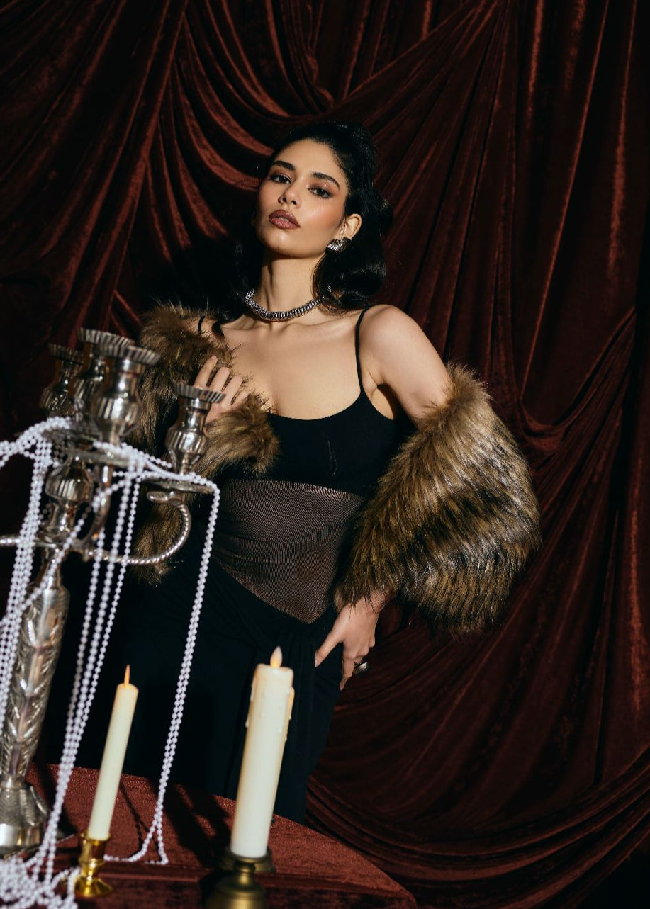 Siberian Faux Fur scarf