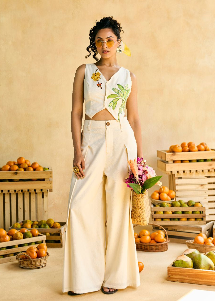 Kelam Phool Embroidered Top