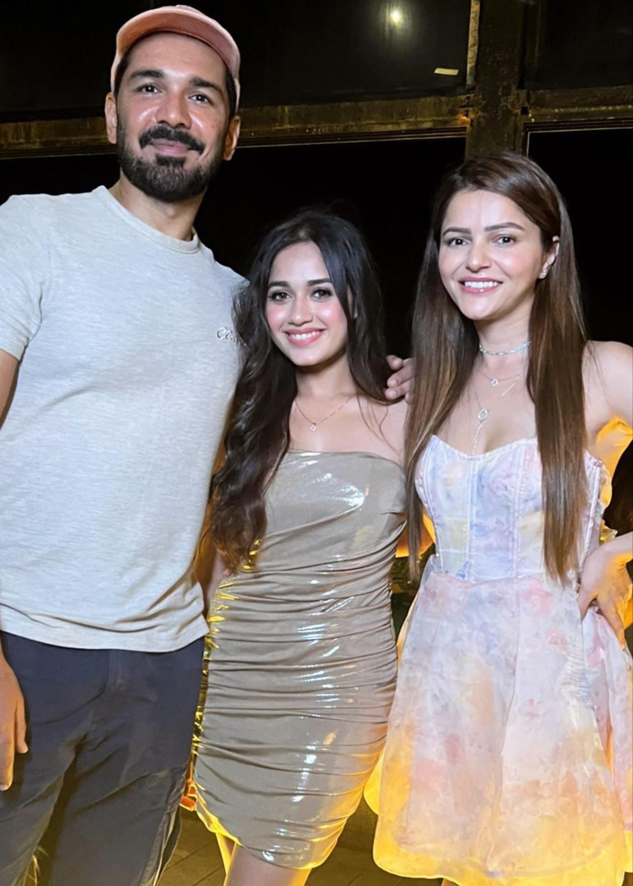 Floral organza dress