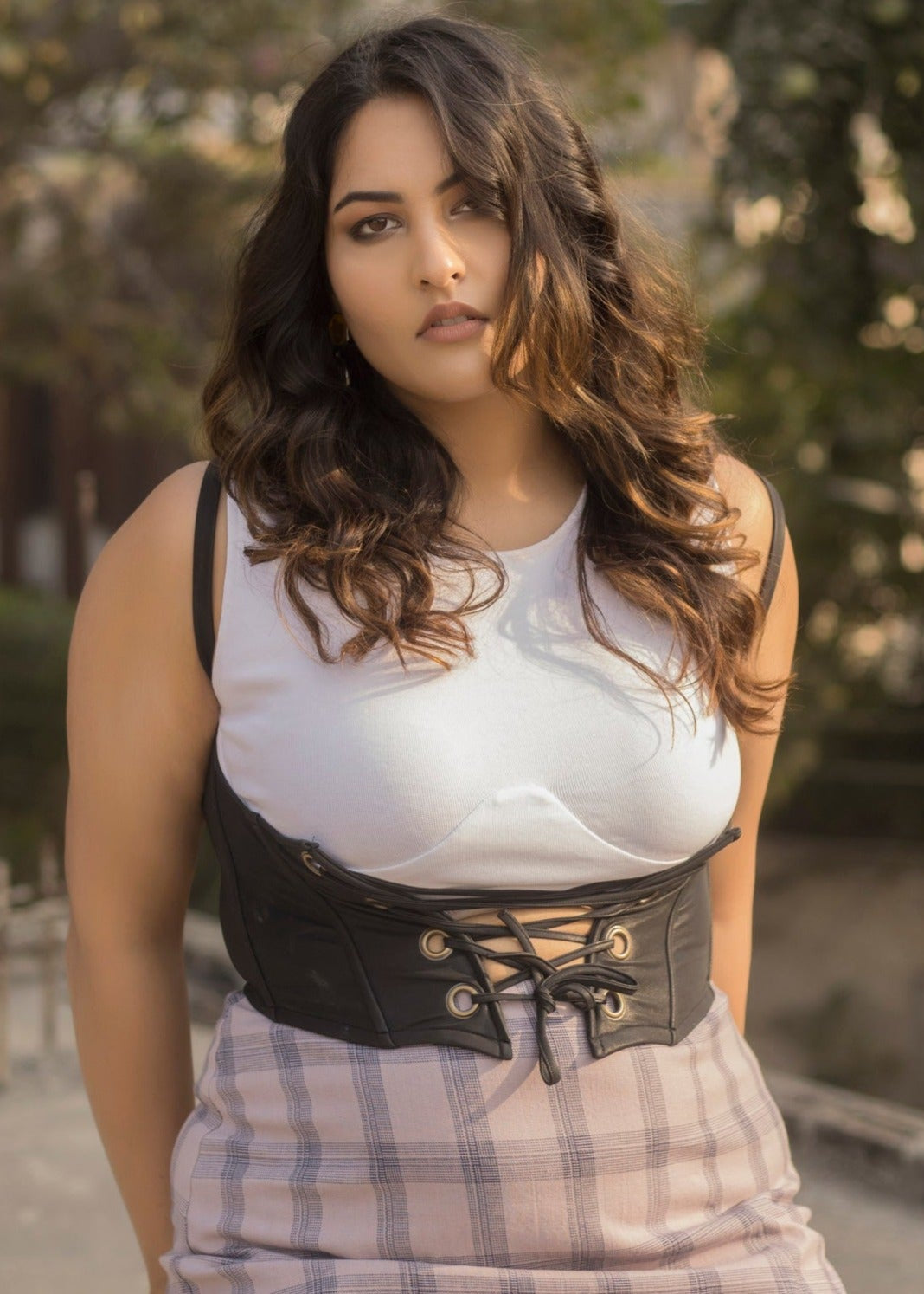 Chloe Black Corset Belt