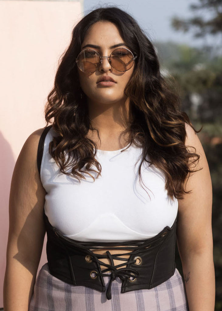 Chloe Black Corset Belt