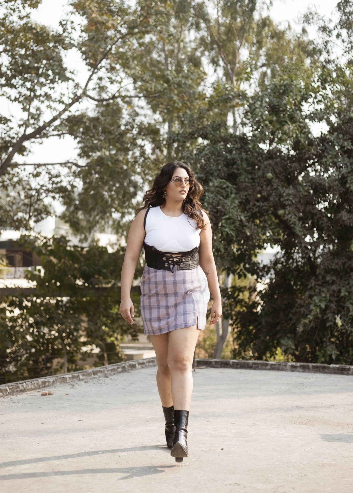 Chloe Black Corset Belt