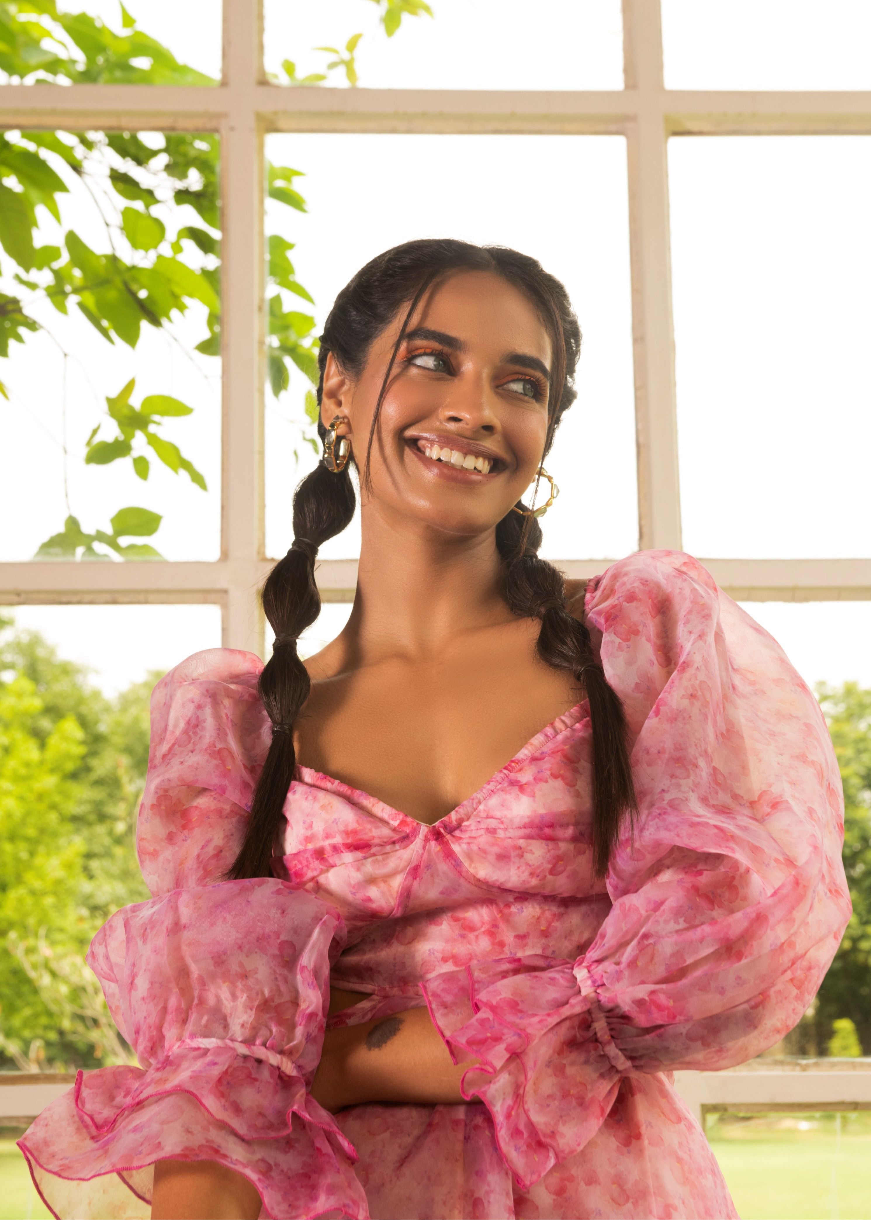 Organza Floral Dress