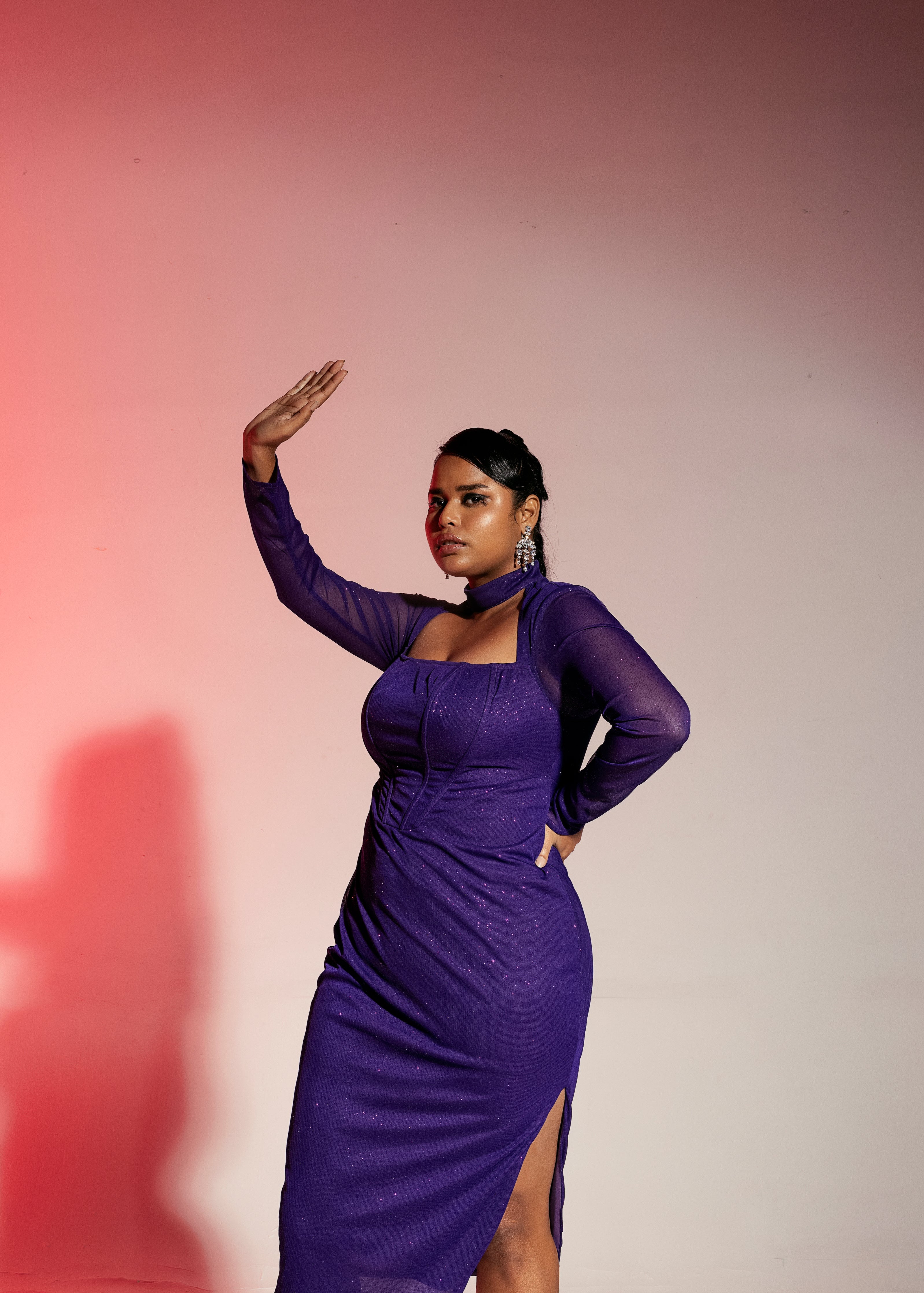 Cutout Midi Corset Dress