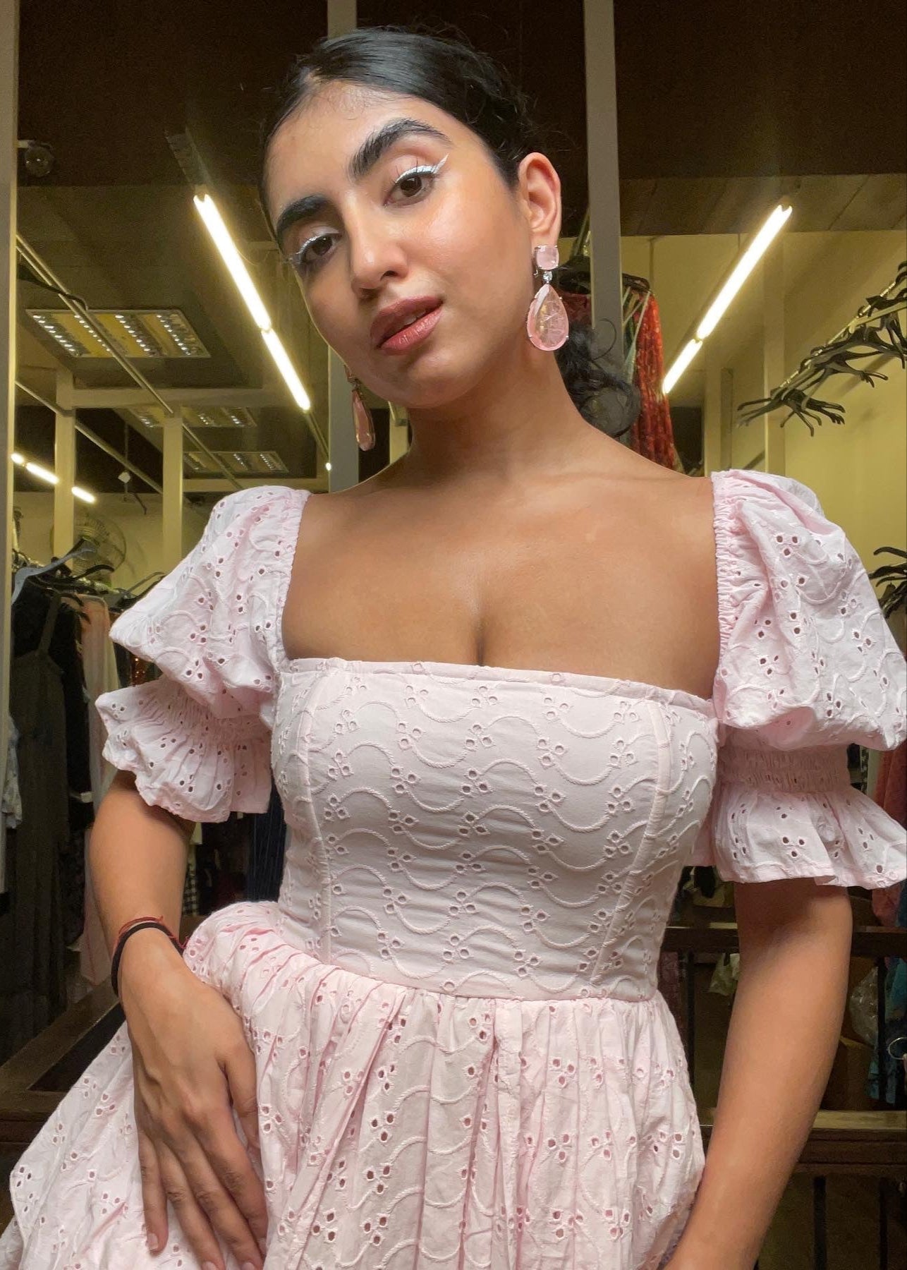 Pink Puff Corset Dress