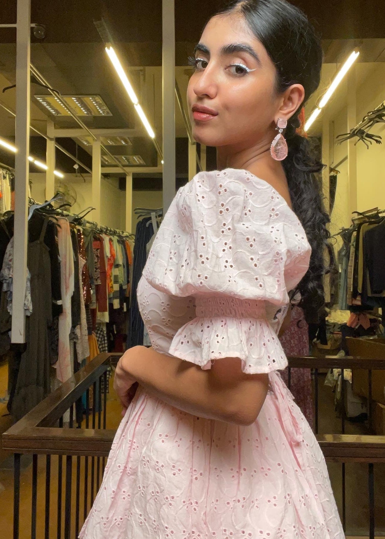 Pink Puff Corset Dress