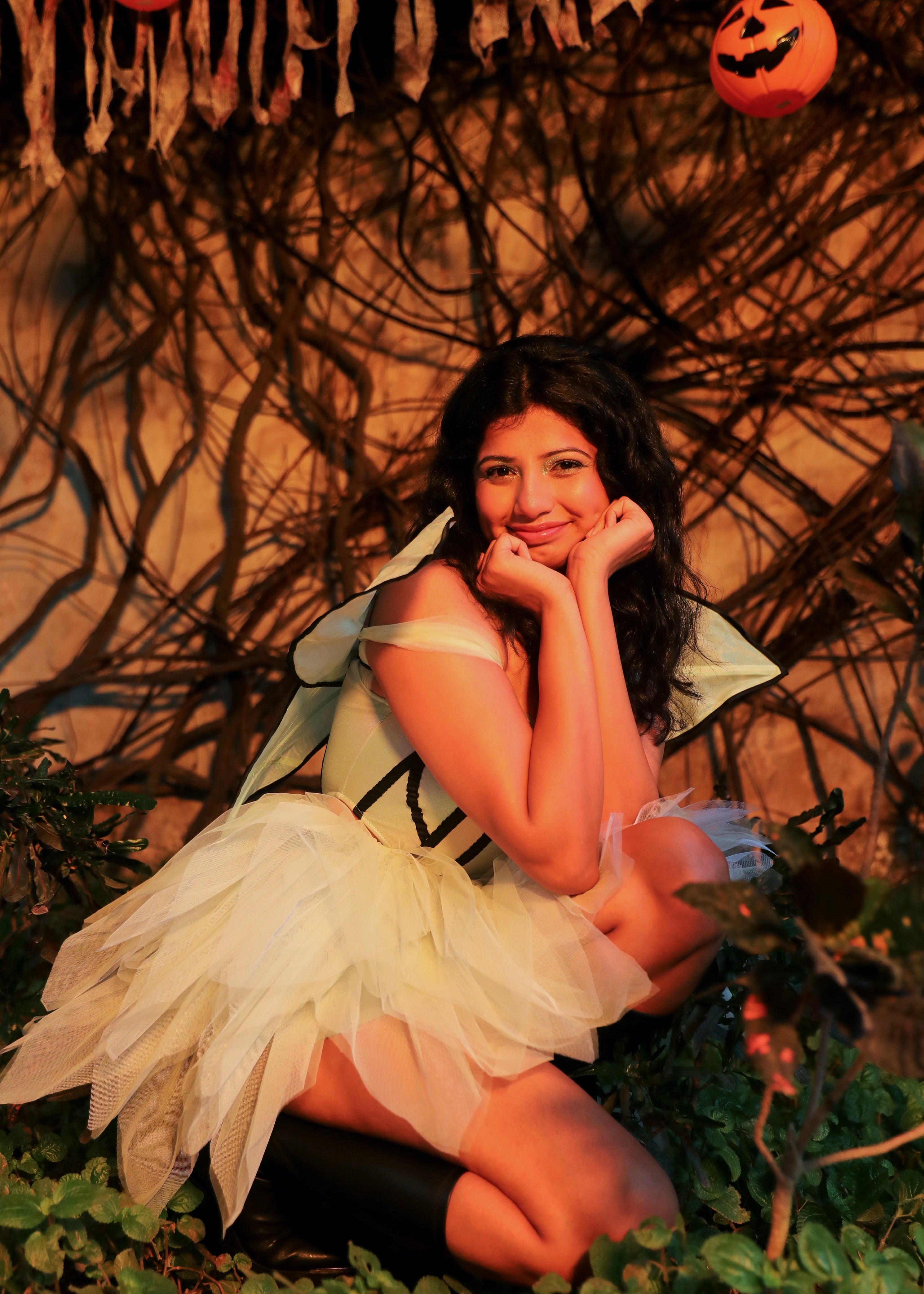 Roxy Sage Green Iridescent Corset Set