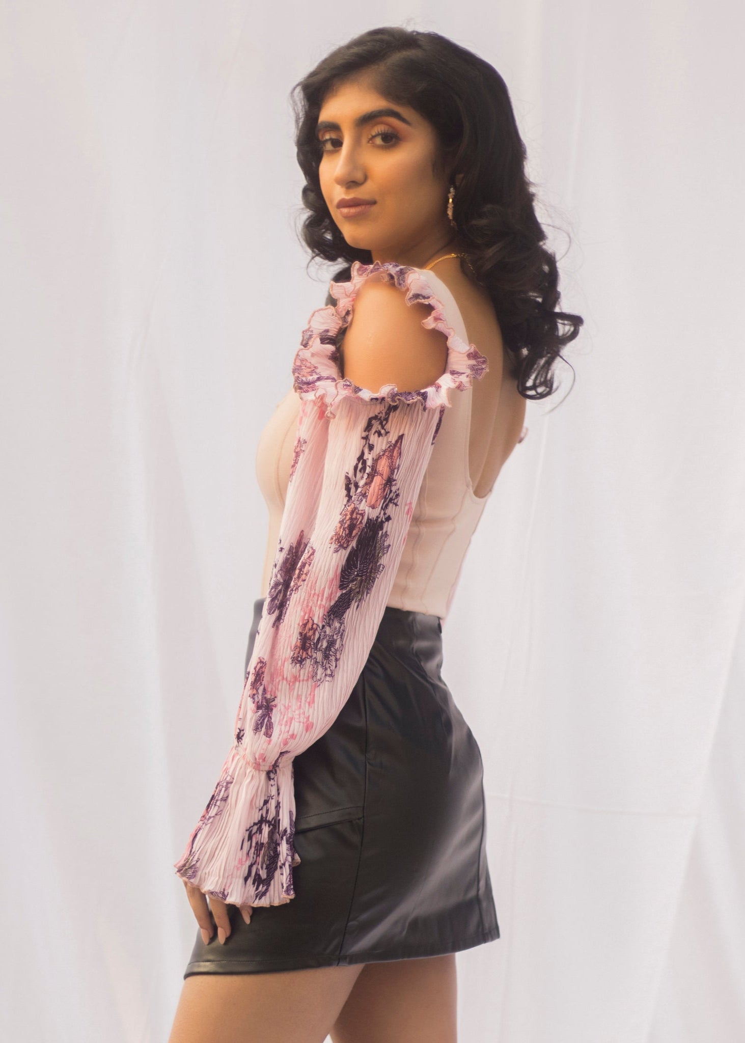 Sandra Chiffon Sleeve Bodysuit