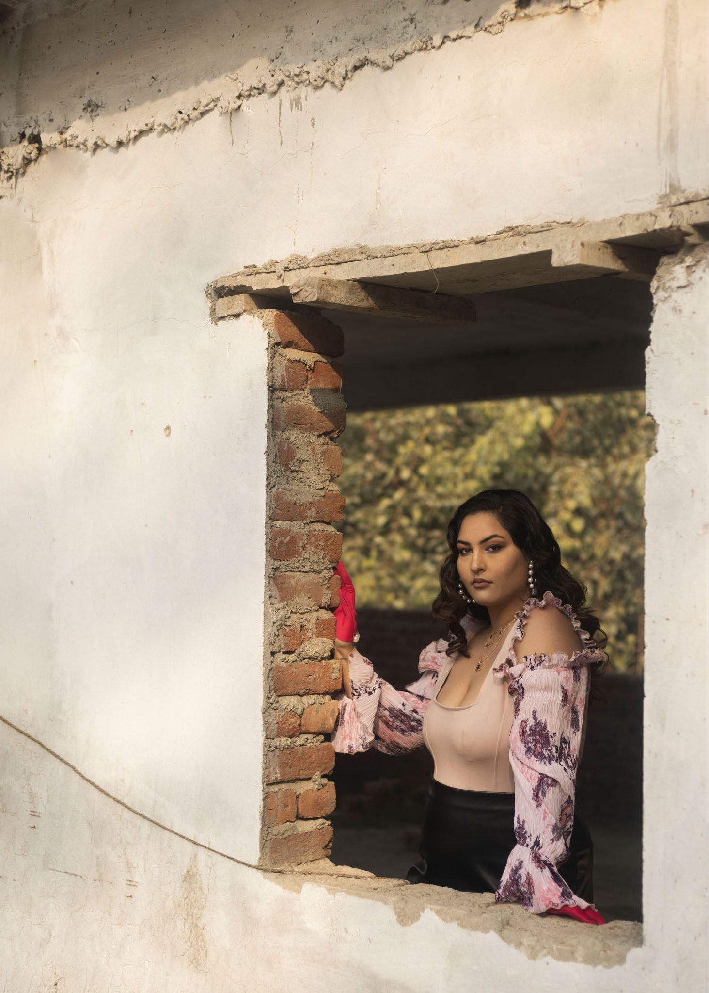 Sandra Chiffon Sleeve Bodysuit