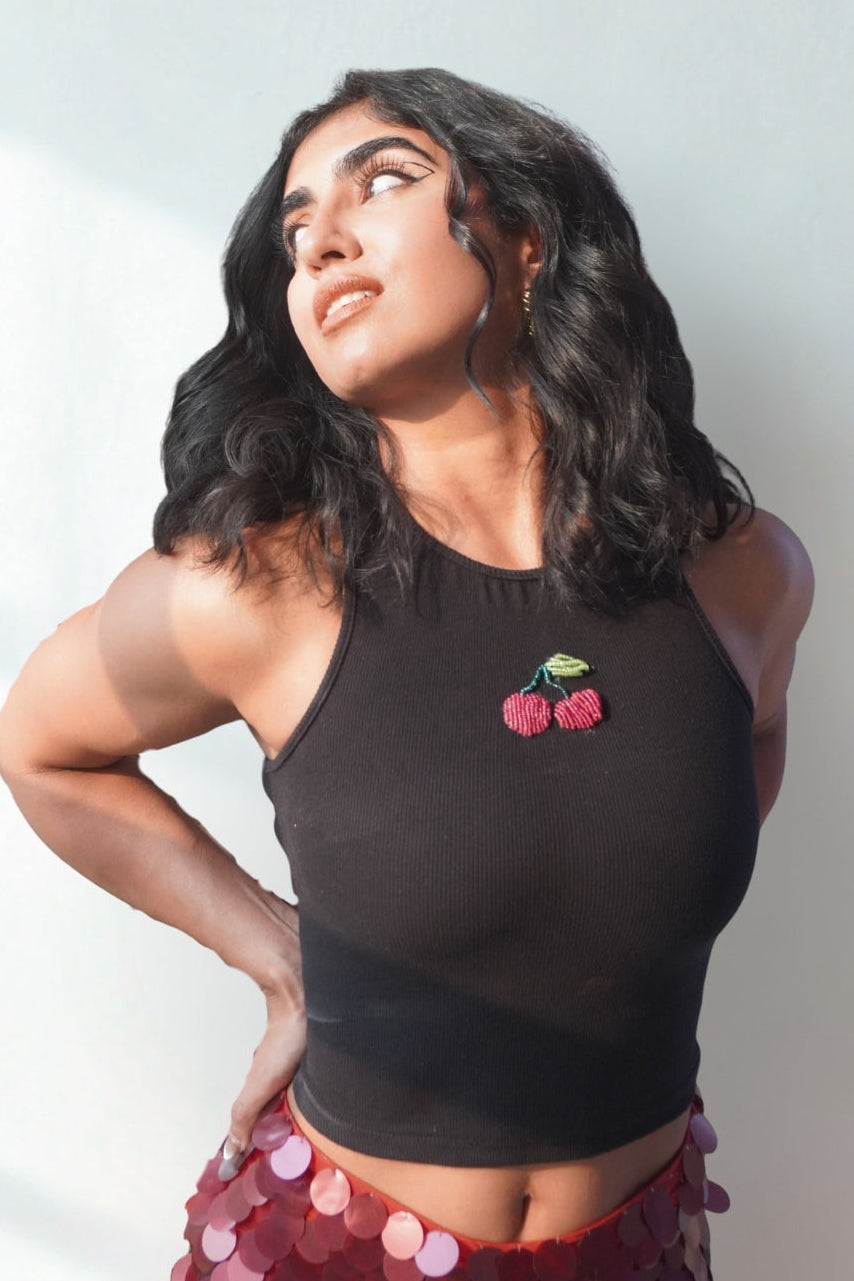 Lea X KYT  Black Tank