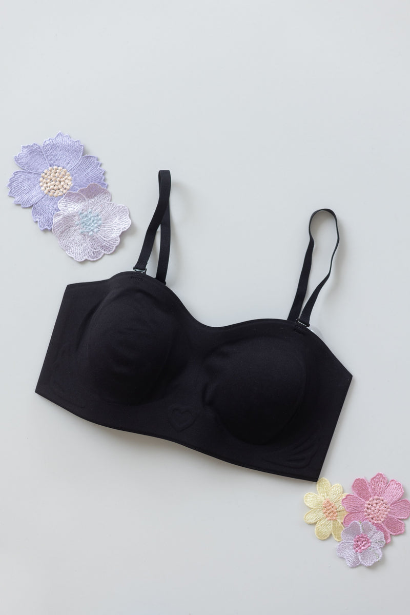 Buy Black Multi-Way Non-Wired Bra Online – Lea Clothing Co.