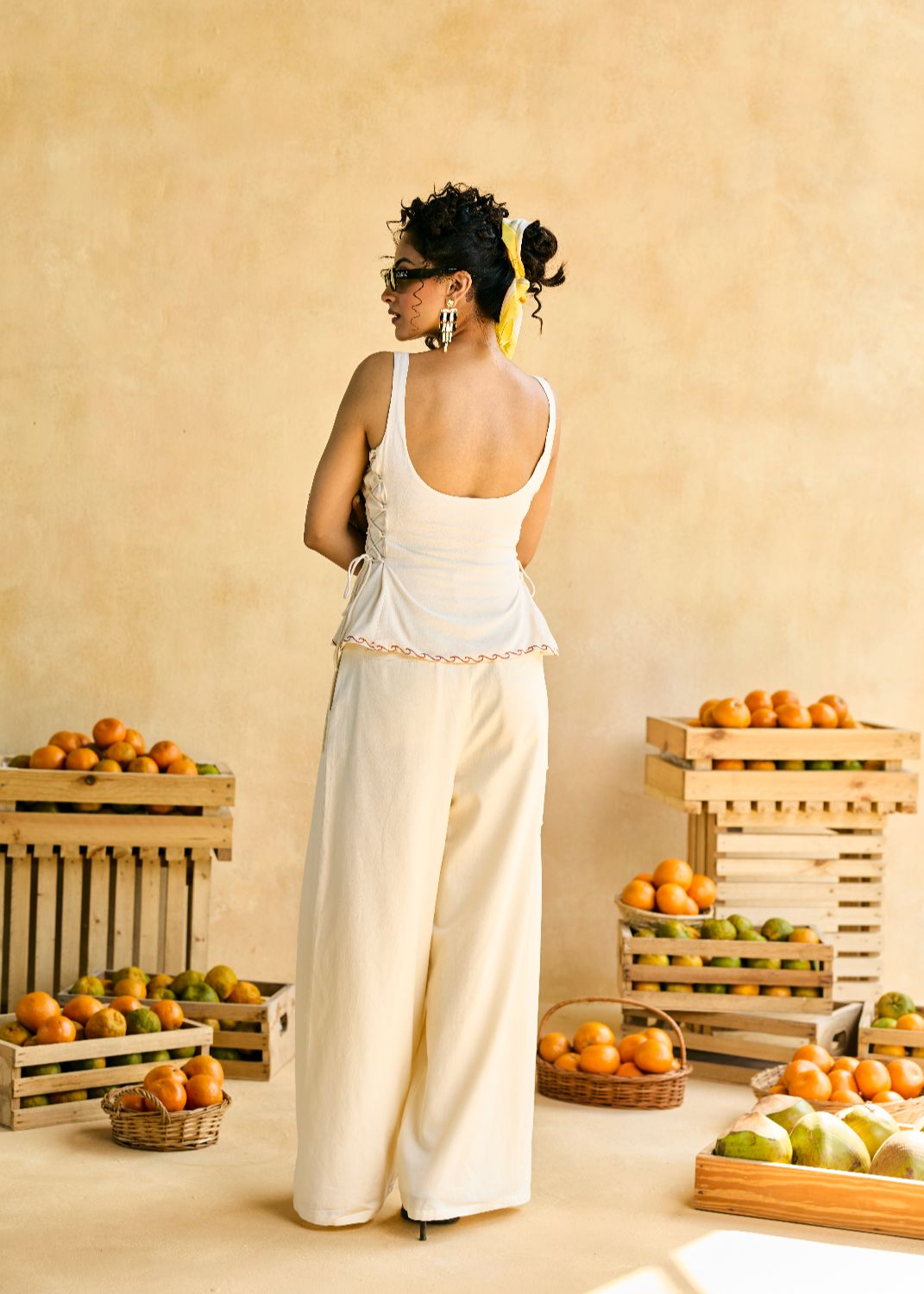 Anaar Bloom Embroidered Top