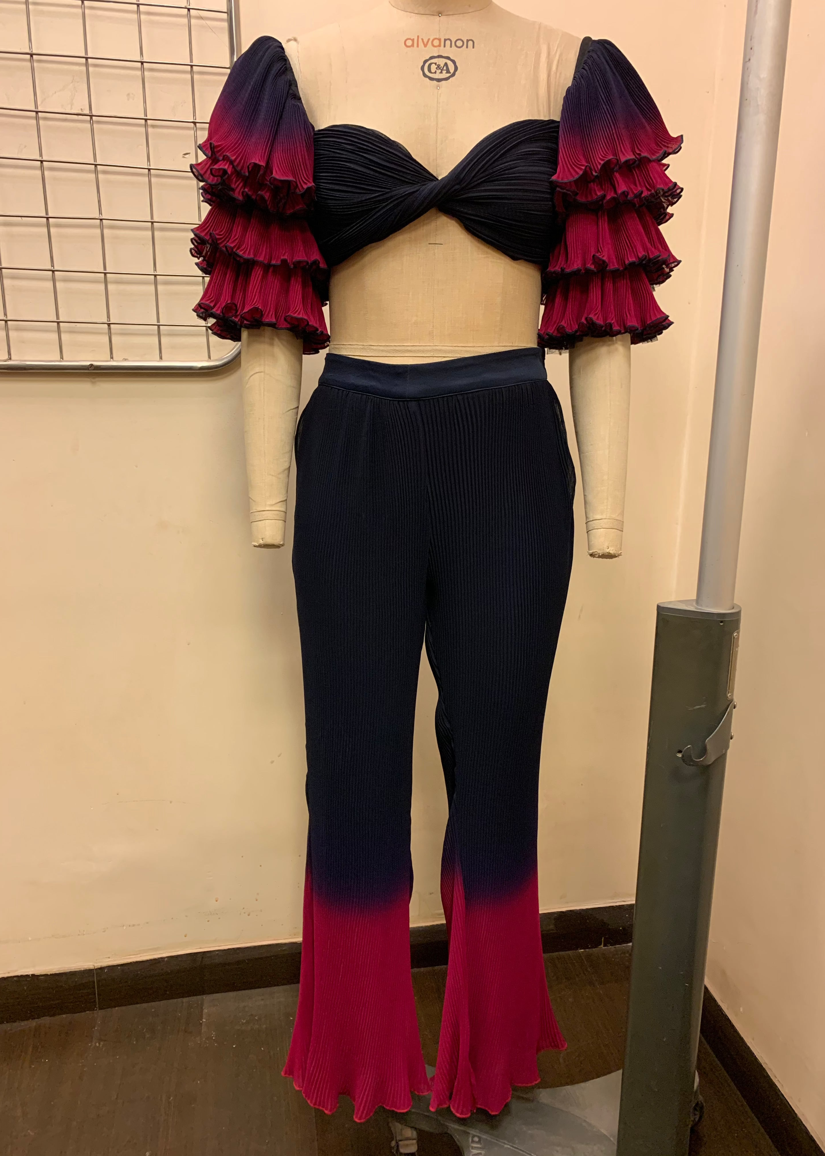 Avery Coord Set Fit Sample featuring a coordinated top and bottom set with a chic and tailored design