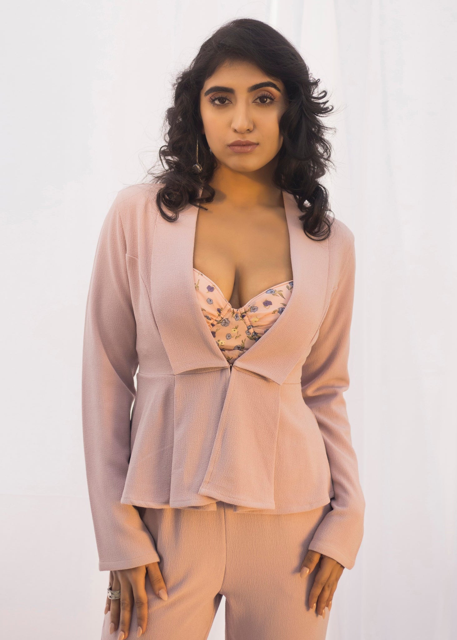 Blake Mauve Blazer Jacket
