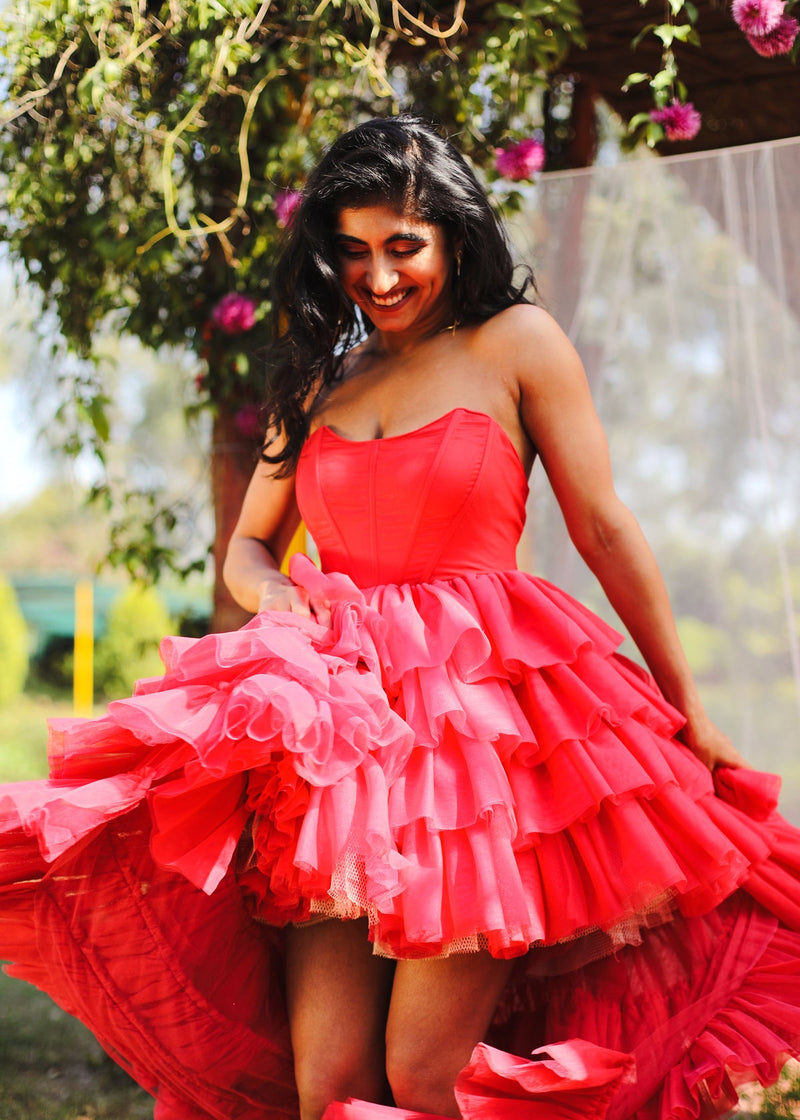 Floor Length High Low Tulle Skirt Xl Fashion Hi Low Tiered Tulle