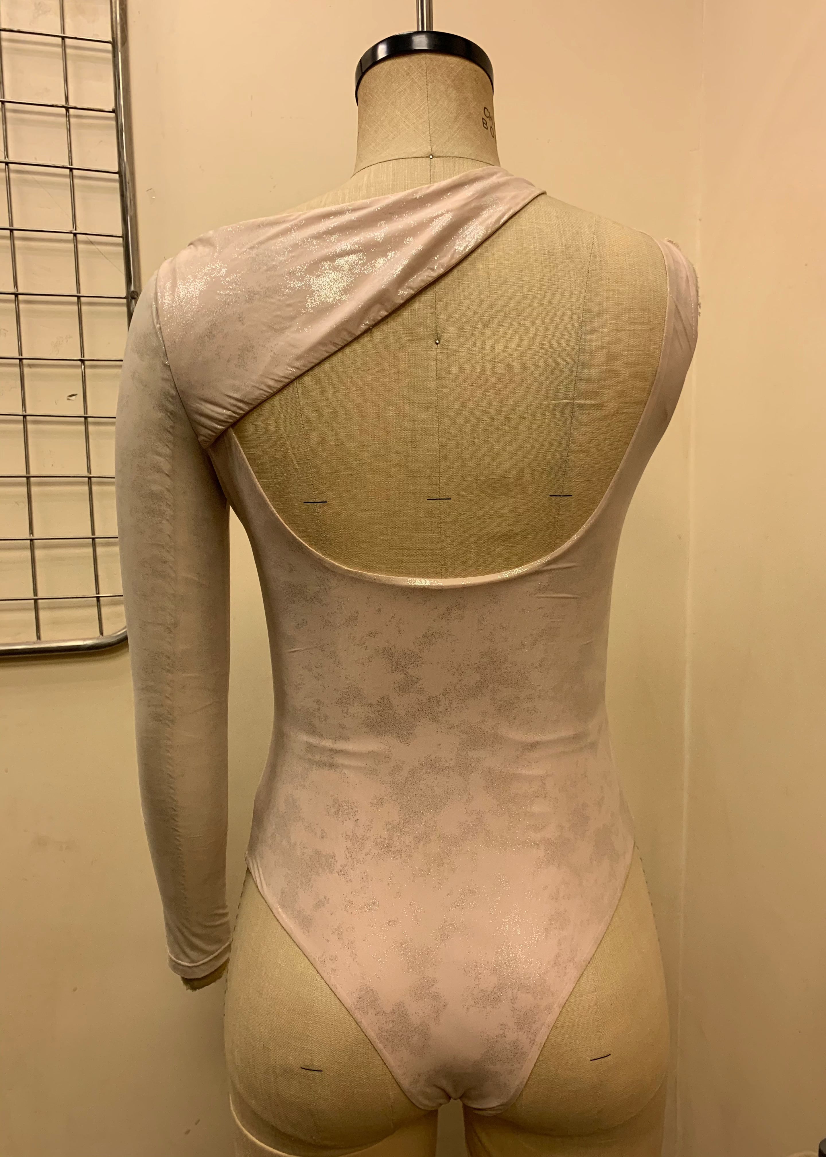 Petula Bodysuit Fit Sample with a sleek and form-fitting design, showcasing the bodysuit's tailored silhouette